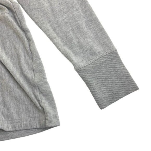 Athleta Gray Long Sleeve Nirvana Twist Tie Top - Picture 4 of 5